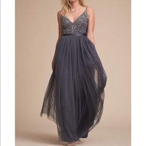 BHLDN Avery Dress, Hydrangea
